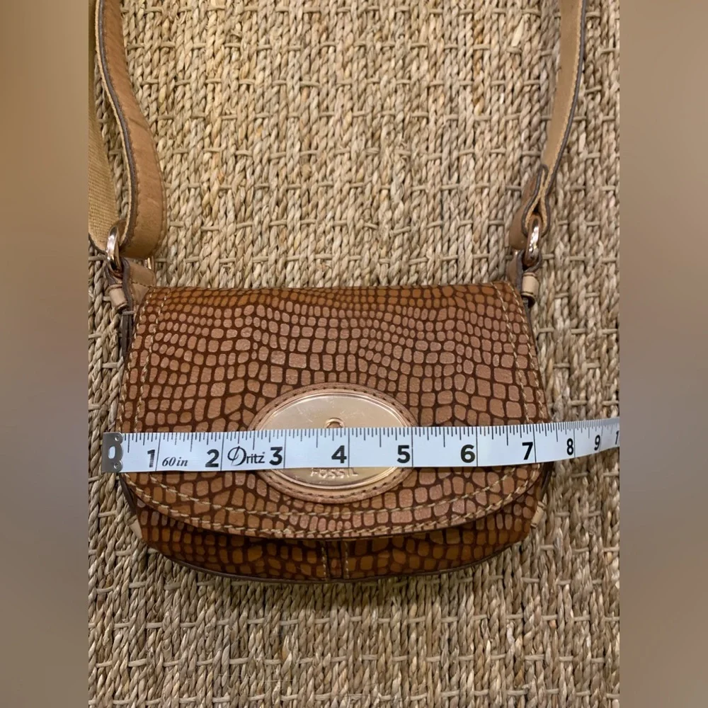 Small Vintage Fossil Crossbody Purse